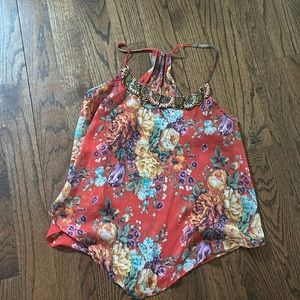 Beautiful Chiffon blouse Top fits a medium too